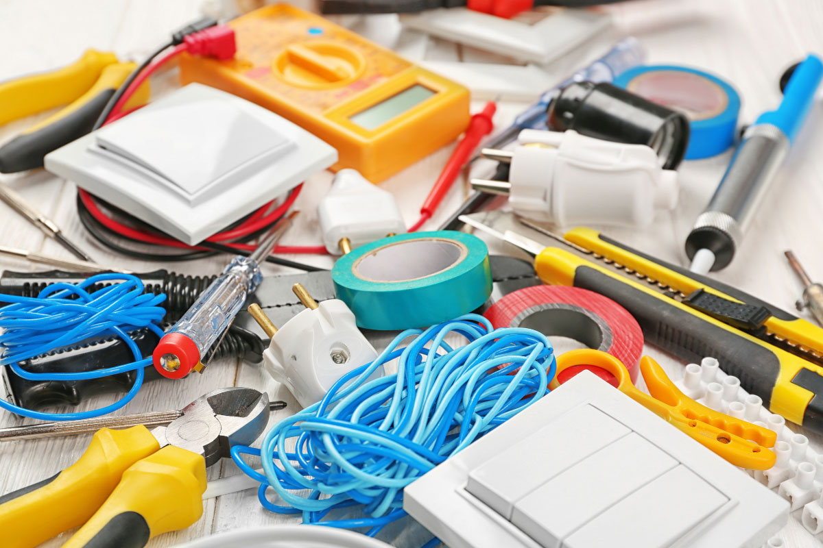 انواع ابزار برق و کار