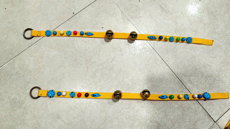 قلاده گردنی برزنتی 70 سانتی متری زنگوله دار