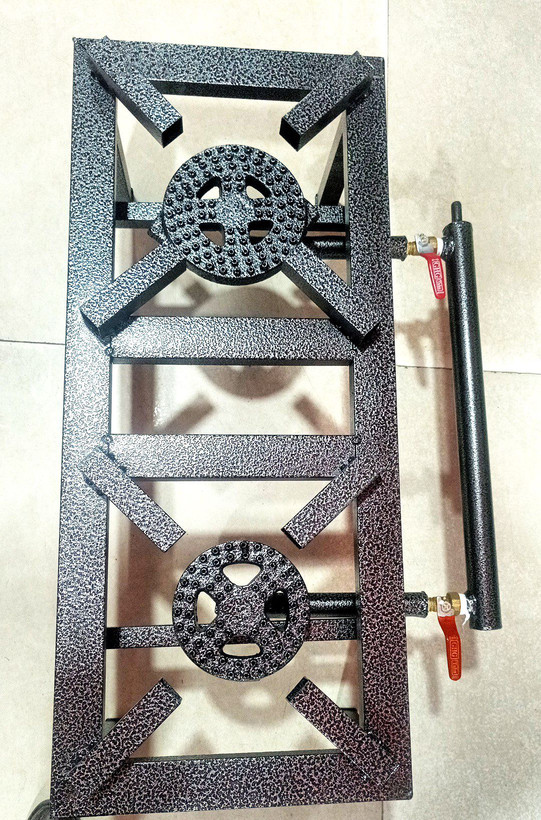 اجاق گاز 2 قلو سایز 70×30 جنس ضخیم