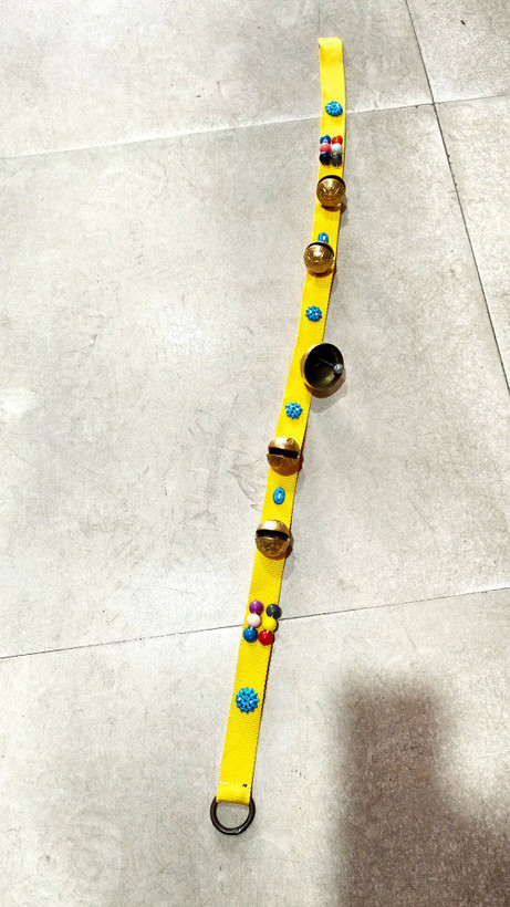 قلاده گاوی بزرگ زنگوله دار 95CM